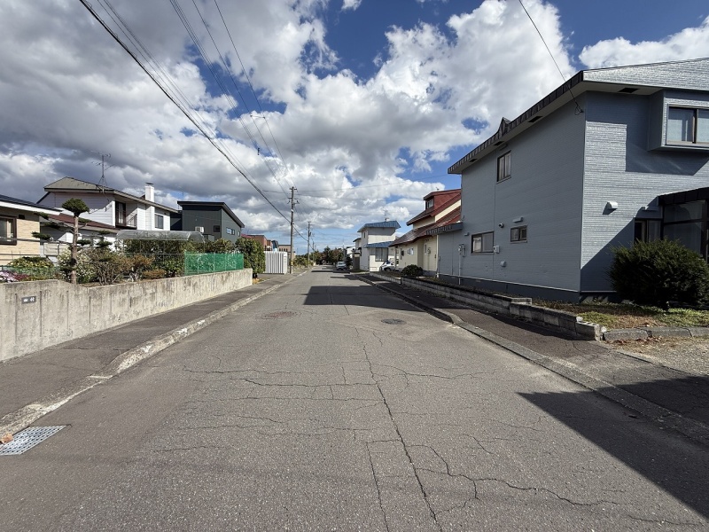 前面道路含む現地写真♪
