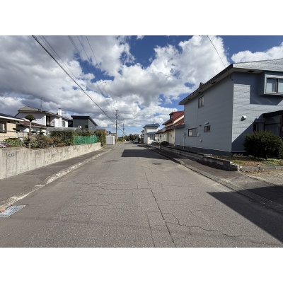 前面道路含む現地写真♪