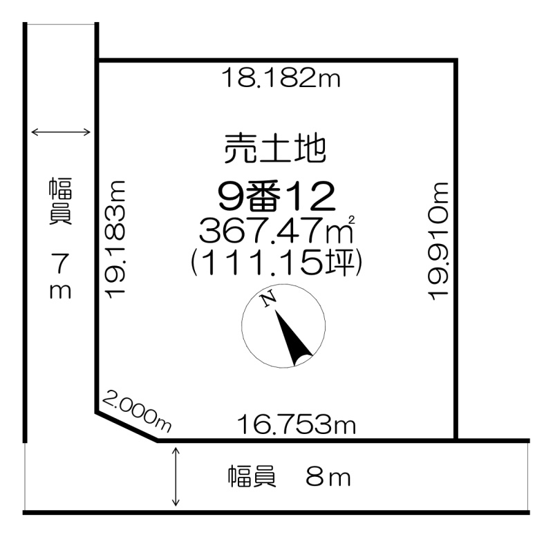 区画図