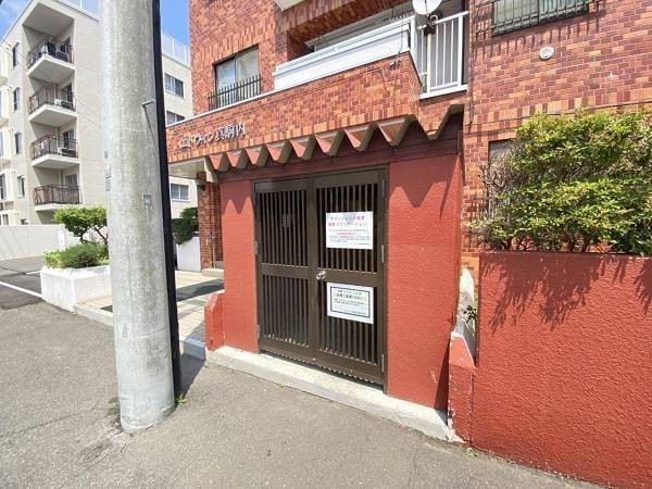専用のごみ集積所。