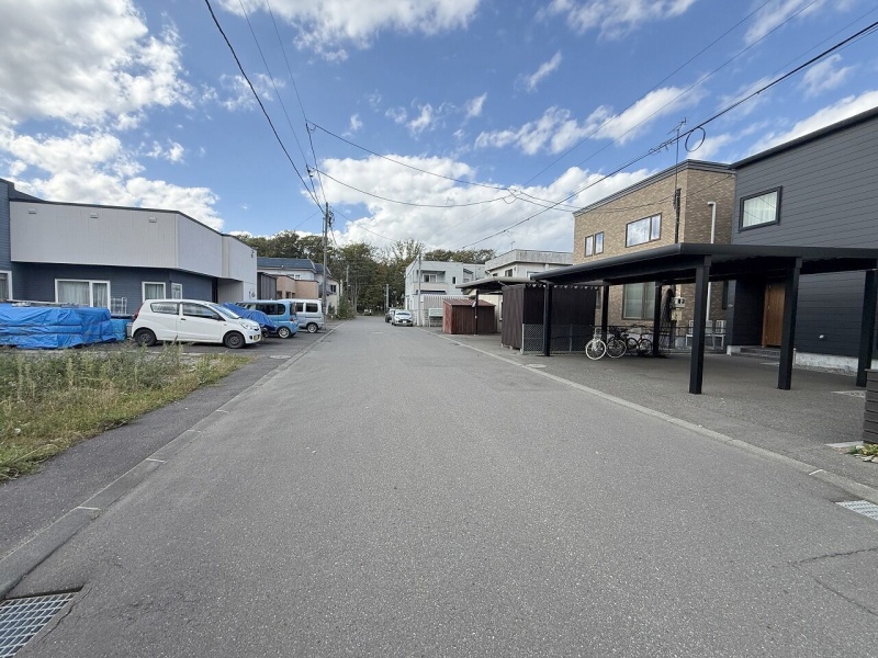 前面道路はゆとりある約8.0m！