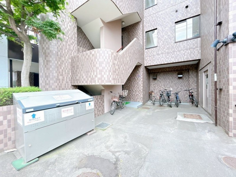 【共用部＿ゴミ置き場】ゴミ置き場の写真です。