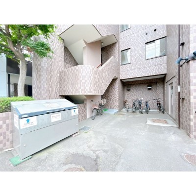 【共用部＿ゴミ置き場】ゴミ置き場の写真です。