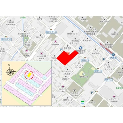JR「発寒」駅徒歩8分・地下鉄「宮の沢」駅徒歩17分！ダブルアクセスが魅力の「エコアタウン発寒」。