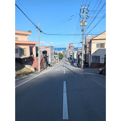 前面道路・船見坂