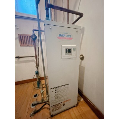 【リフォーム中】ボイラーです。新品に交換致します。