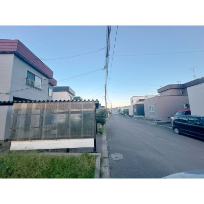 【リフォーム中】前面道路です。