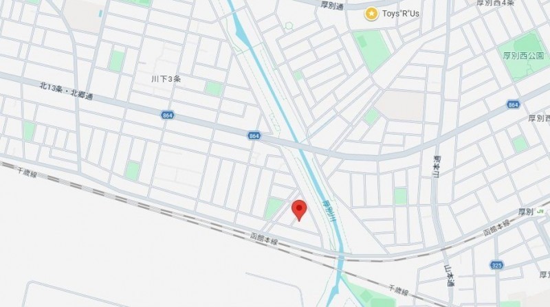 現地周辺地図