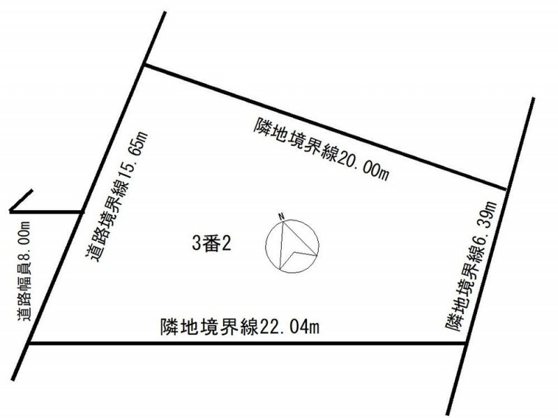 土地面積は約66坪