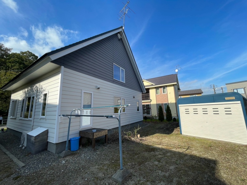 恵庭市島松旭町3丁目 4LDK 中古戸建 庭スペース