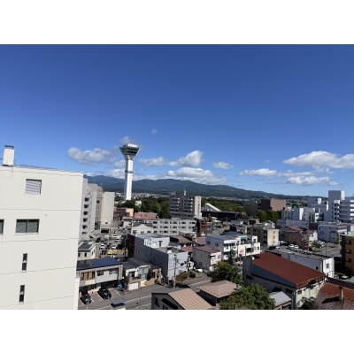 北側の部屋からの眺望です！