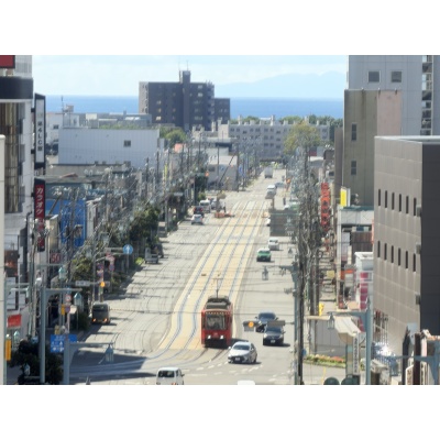 ベランダから千代台方面への視点です！