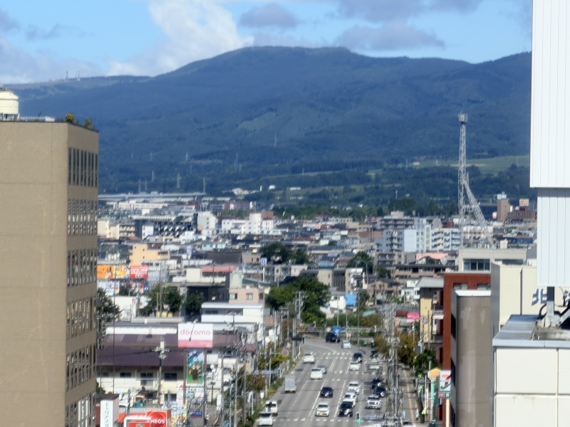 ベランダから五稜郭方面の視点です！
