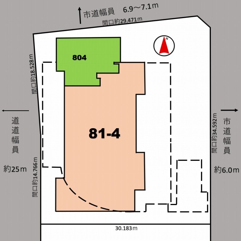 区画図です！