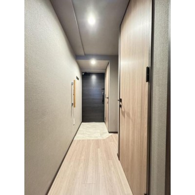 モダンで上品な玄関。