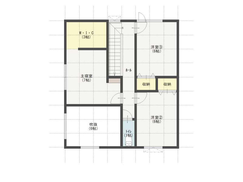 ２階平面図