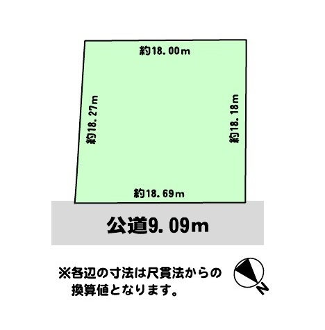 土地　石山町