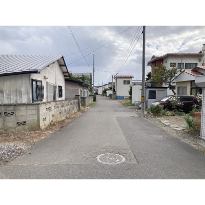 西側道路！