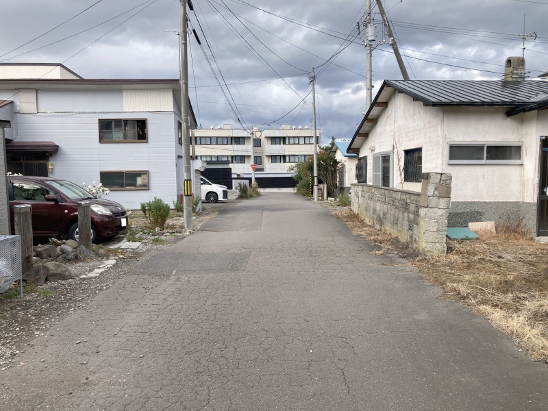西側道路②！