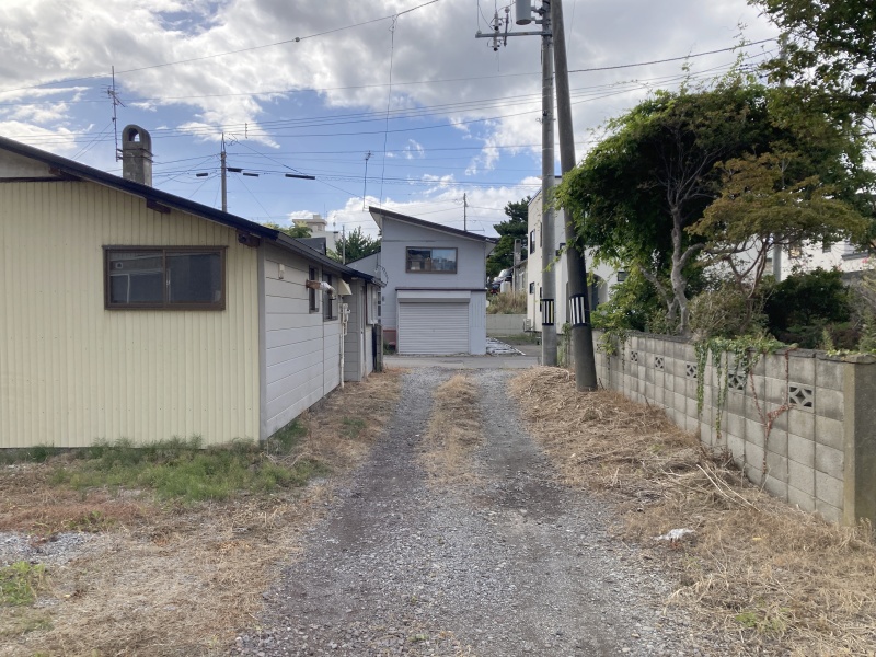 北側道路！