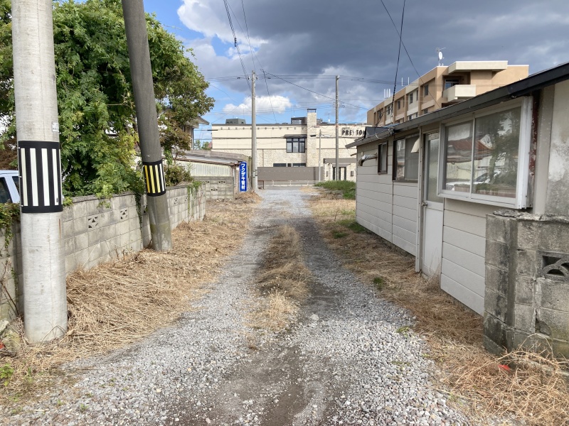 北側道路②！