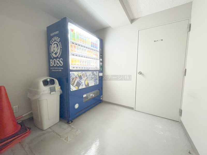 自動販売機も完備！便利だね♪