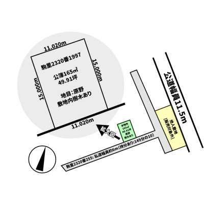 区画図