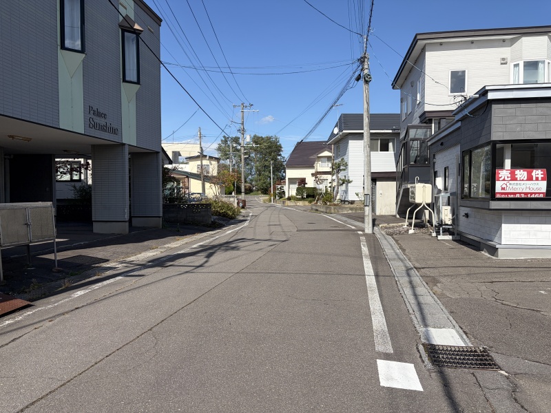 西側道路