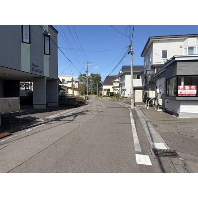 西側道路