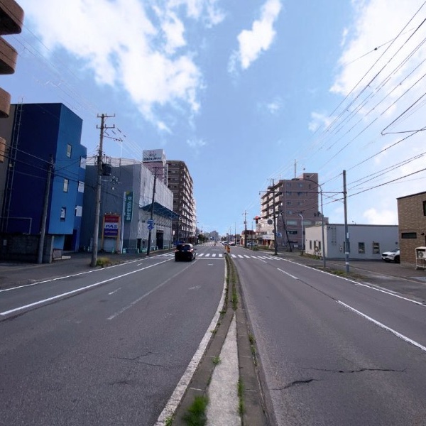 前面道路