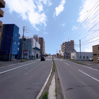 前面道路