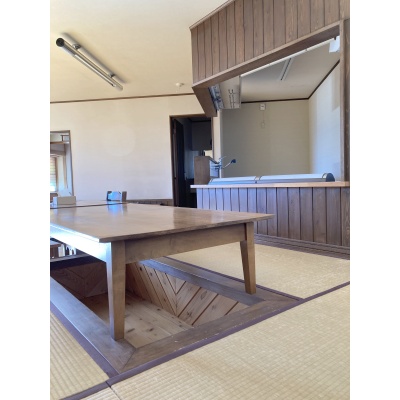 小上がりは掘りごたつになっております！