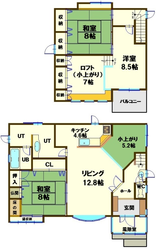 間取図！