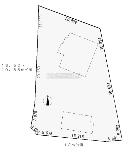 宮の森1条16丁目土地A