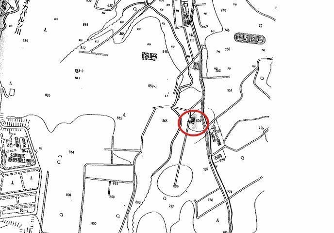 藤野806-54土地位置