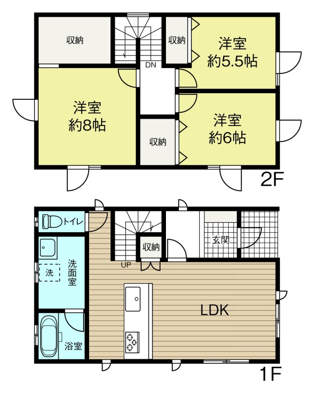 間取り図です！