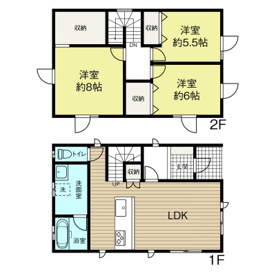 間取り図です！