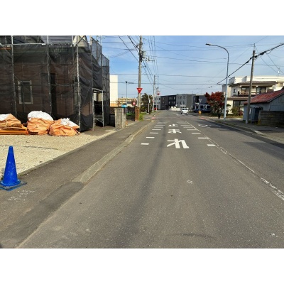 前面道路は8.0m！