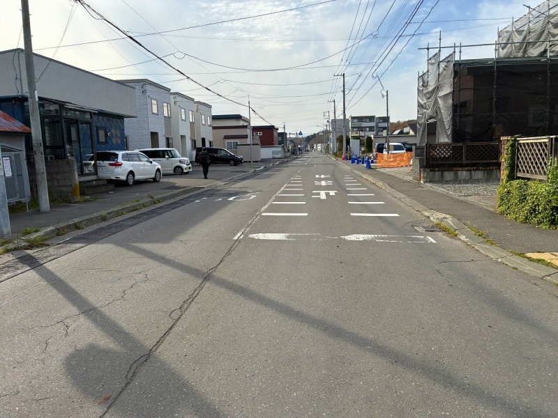 前面道路は8.0m！