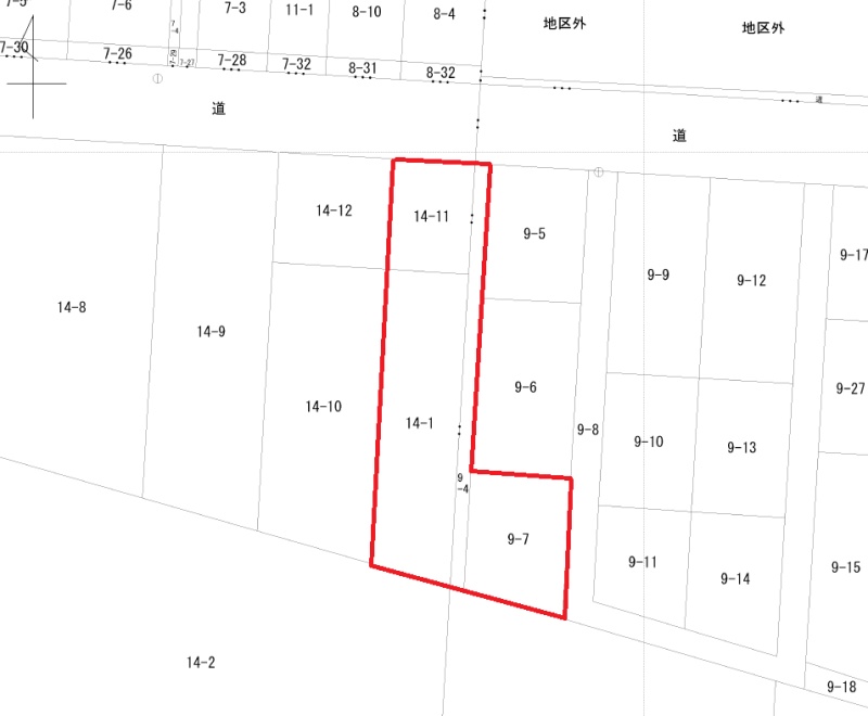 売土地　虻田郡倶知安町北6条東